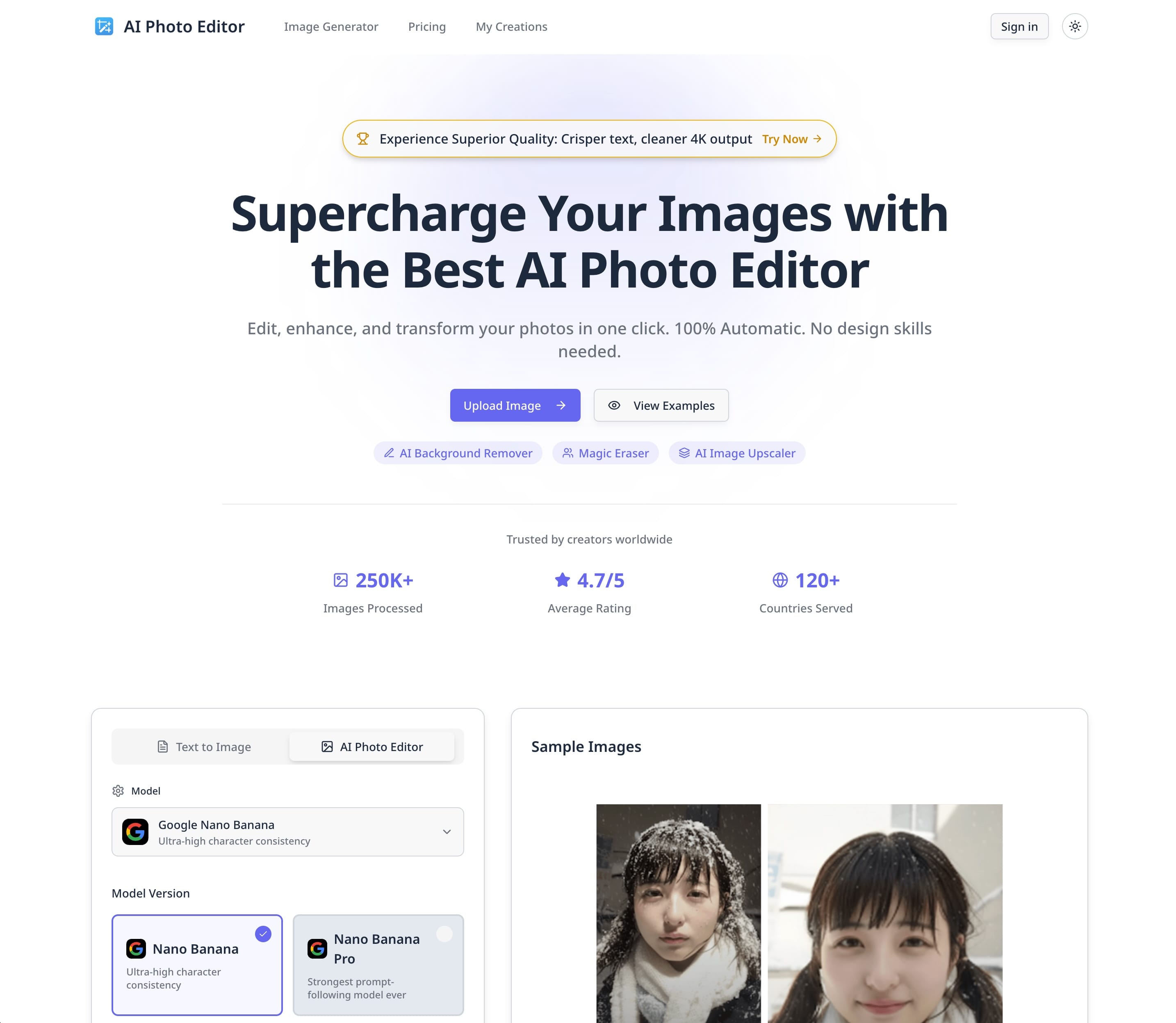 AI Photo Editor screenshot