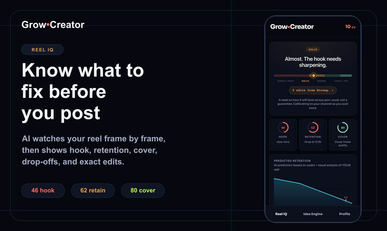 Grow Creator screenshot