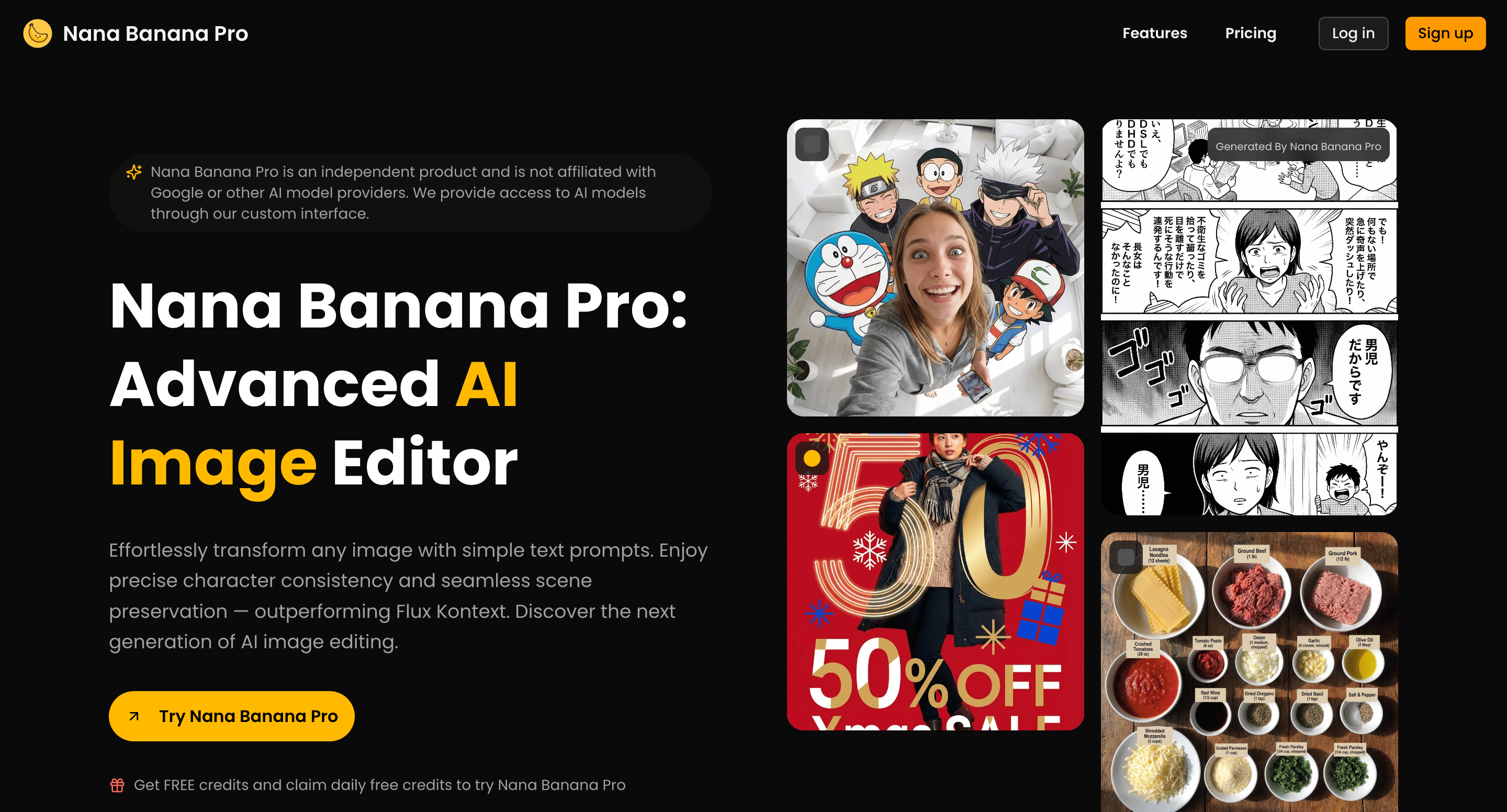 Nano Banana Pro screenshot
