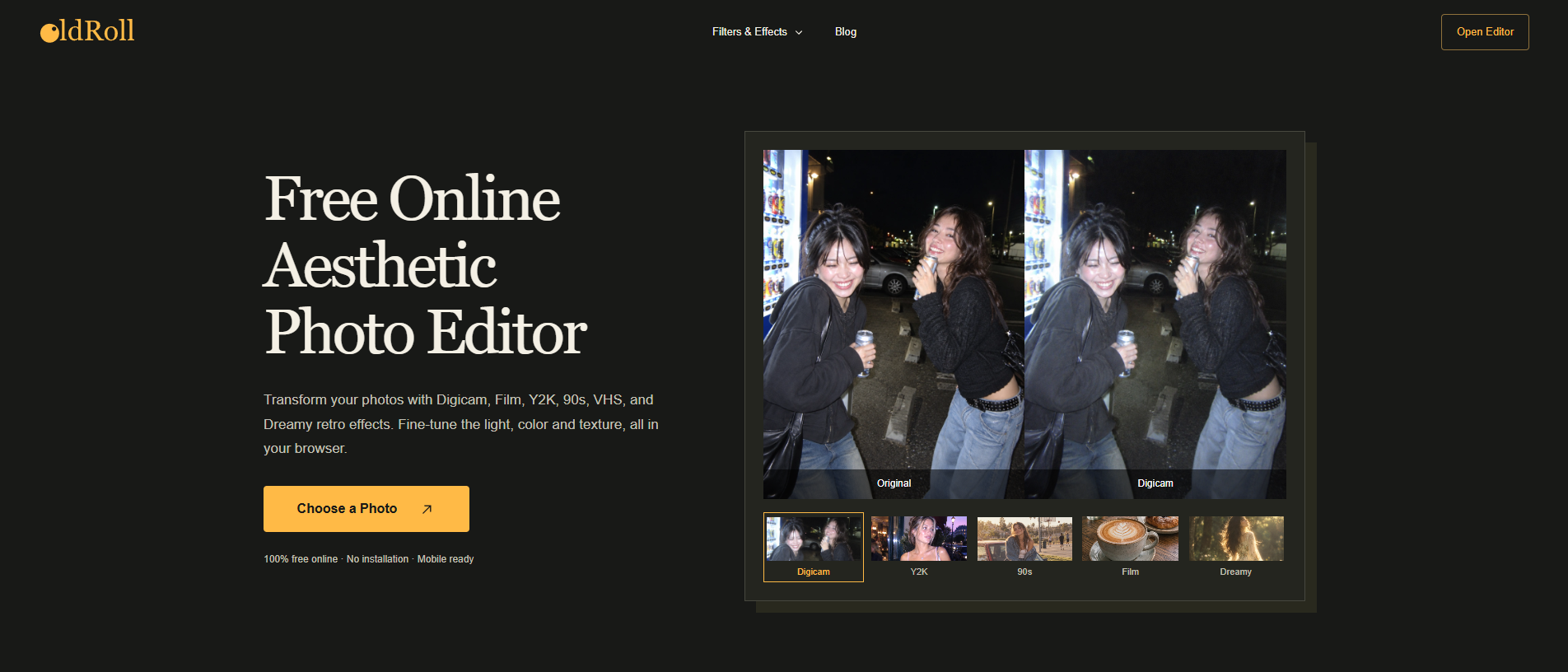 OldRoll screenshot